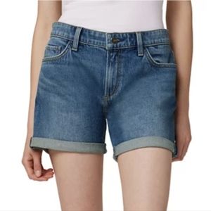 Joe's Jeans Vintage Stretch Denim Shorts with Rolled Hem
